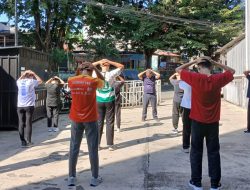 Latihan Fisik Rutin Bentuk Disiplin Siswa Koba Mirai Japan