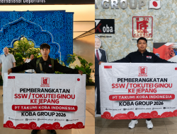 Dua Siswa Koba Mirai Berangkat ke Jepang