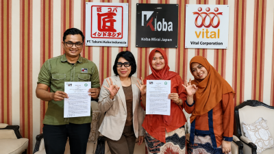 Koba Mirai Japan dan SMK Kesehatan Annisa 3 Citeureup Bogor Tandatangani Perpanjangan Kerjasama