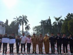 Wakil Walikota Depok Melepas Peserta Magang Koba Mirai ke Jepang