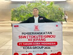 Yusbar Maulana Berangkat ke Jepang, Siap Meniti Karier di Bidang Pengecatan Logam